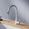 Смеситель для кухни Dorff Logic D3007533 на мойку белый