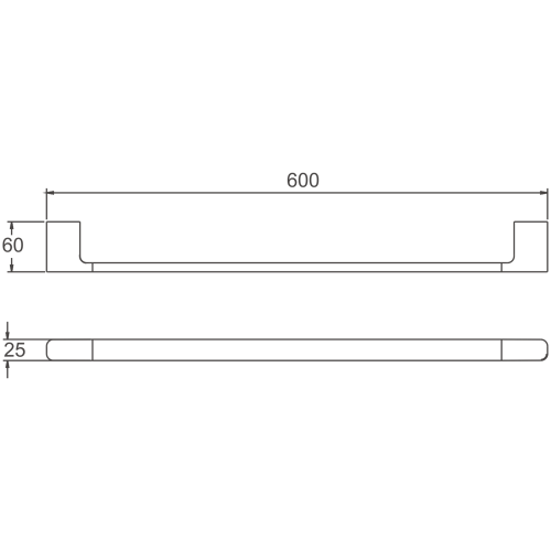Полотенцедержатель BELZ B90801 - фото 2