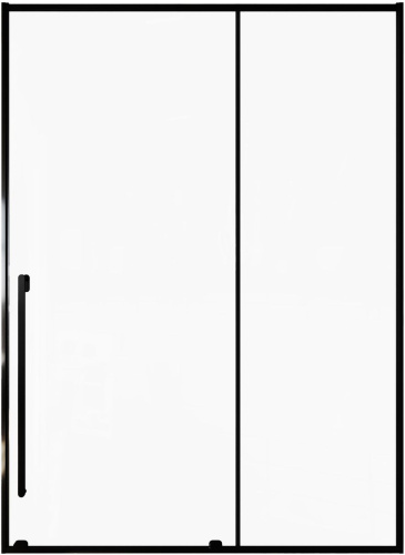 Душевая дверь Allen Brau Fantasy 3.11009.31 150х200 стекло прозрачное профиль черный матовый - фото 2