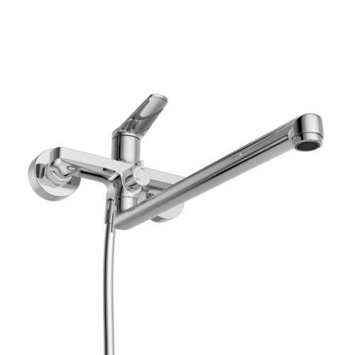 Смеситель BelBagno UNIQUE UNIQUE-VASM-L-CRM настенный хром - фото 3