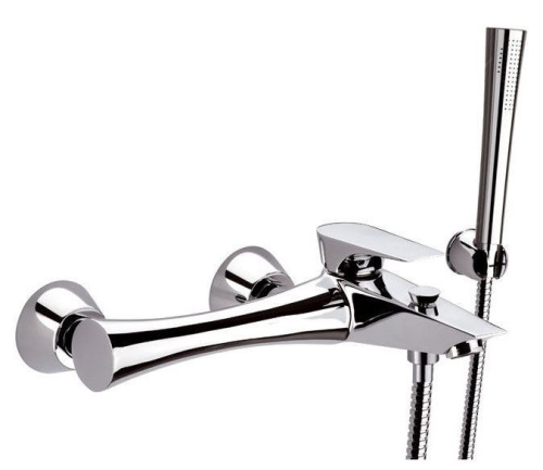 Смеситель для ванны Daniel Diva DV610-CR настенный хром