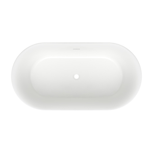 Ванна акриловая Wellsee Chic Riviera 236801000 149х78 отдельностоящая овальная с ножками - фото 4