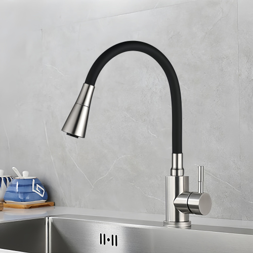 Смеситель для кухни BOCH MANN MIA BN BM10420 на мойку никель матовый