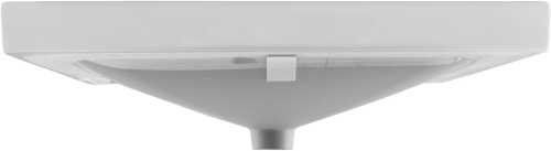 Раковина керамическая Aquanet Flash 00333267 71х47 полувстраиваемая цвет белый 1 отверстие под смеситель - фото 2