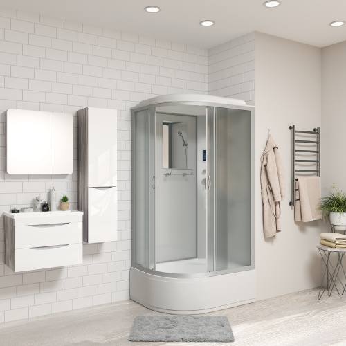 Душевая кабина Niagara Classic 23101424RP 120х80 асимметричная с крышей ориентация правая - фото 3