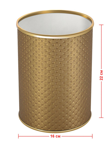 Ведро мусорное Geralis PUNTO M-PGG-B 3 л - фото 2