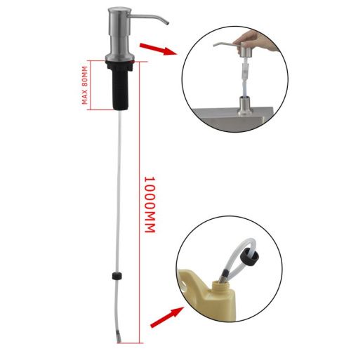 Дозатор для жидкого мыла Fashun A403C - фото 3