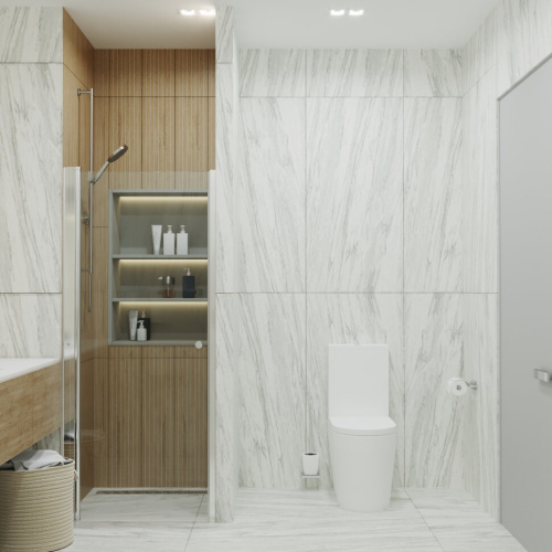 Душевая дверь Тритон Уно Щ0000036860 70х185 стекло прозрачное профиль хром - фото 4