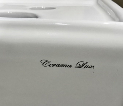 Унитаз напольный с бачком CeramaLux 2178 белый глянцевый с сиденьем микролифт безободковый каскадный смыв - фото 5