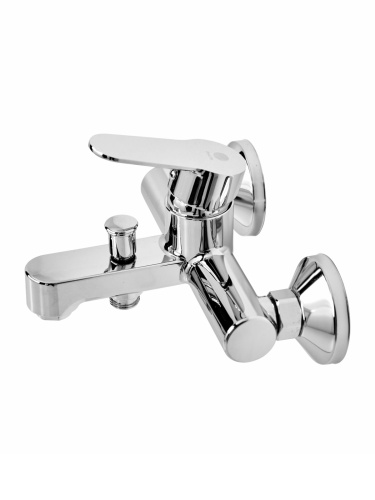 Душевой гарнитур со смесителем OneLife  P07-611cr настенный  хром - фото 4