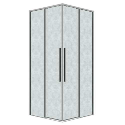 Душевой уголок Grossman Galaxy 300.K33.01.7070.10.02 70х70 стекло прозрачное профиль хром глянцевый без поддона