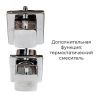 Душевая кабина AvaCan K K2090LED 90х90 прямоугольная с крышей ориентация универсальная