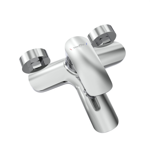 Смеситель для ванны Tokito KOMAKI TOK-KOM-1014 настенный хром - фото 3