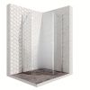 Душевая шторка на ванну Ambassador Bath Screens 16041102 70х140 стекло прозрачное профиль хром ориентация универсальная