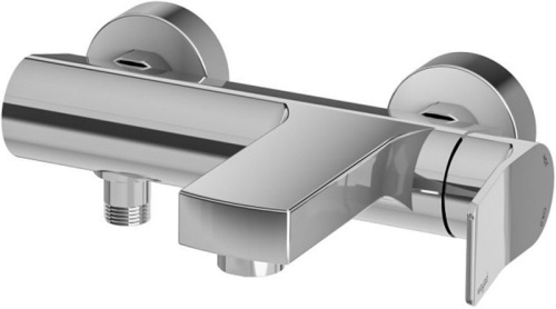 Смеситель для ванны с душем Paffoni Tilt TI022CR настенный хром