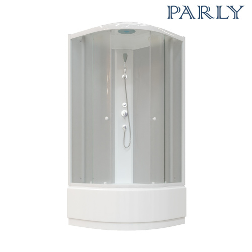 Душевая кабина Parly Effect EF1021 100х100 четверть круга с крышей ориентация универсальная - фото 2