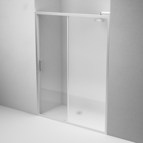 Душевая дверь Am.Pm Gem W90G-150-1-195MM 150х195 стекло прозрачное профиль хром матовый - фото 5