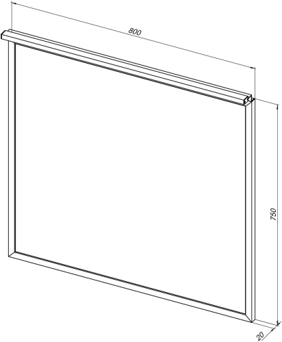 Зеркало в ванную Allen Brau Priority 1.31015.60 80х75 цвет медь - фото 5