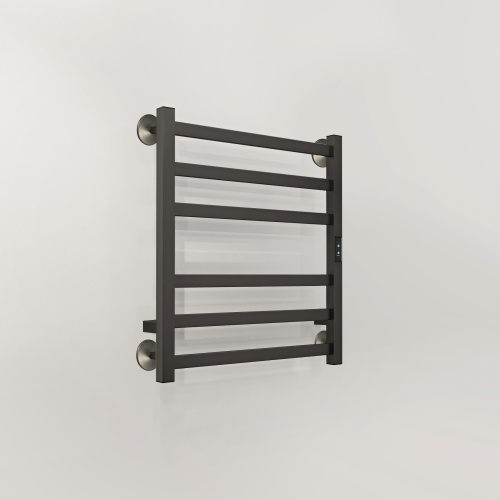 Полотенцесушитель Indigo Oktava Slim 3 LСLOKS3E60-50GNSRt 53х60 электрический оружейная сталь - фото 2