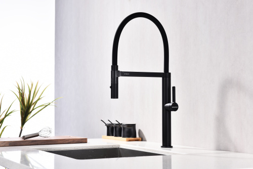 Смеситель для кухни Paulmark LEADER Le214101-AN на раковину антрацит - фото 2