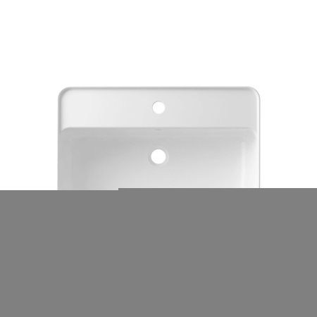 Раковина из сантехнического фарфора Lavinia Boho Bathroom Sink Slim 33311008 60х40 накладная цвет белый 1 отверстие под смеситель