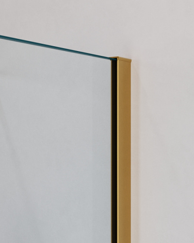 Душевая дверь Cezares SLIDER SLIDER-B-1-90/100-C-BORO 100х195 стекло прозрачное профиль золото брашированное - фото 4