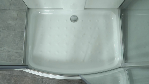 Душевая кабина Timo Lux T-7715-T-CH/C 120х90 прямоугольная с крышей - фото 3