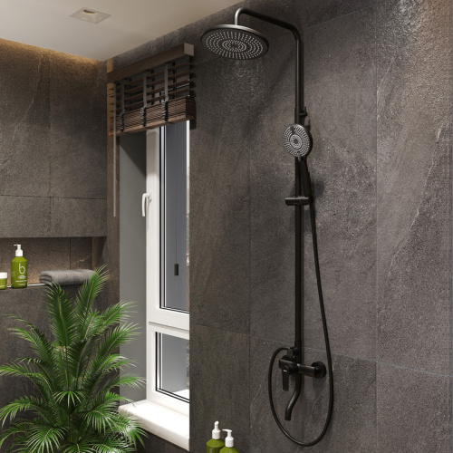 Держатель душа Bond BSH2588 черный матовый - фото 2