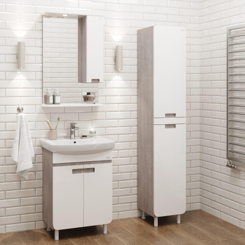 Шкаф-пенал Onika Харпер 403567 35х33х190 напольный - фото 4