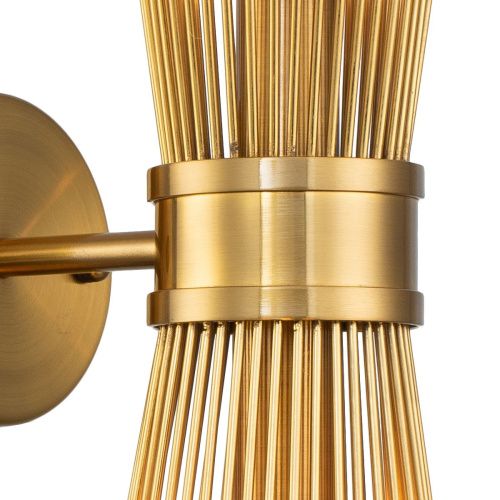 Бра Delight Collection Romeo (Ромео) KM1239W-2 brass - фото 2