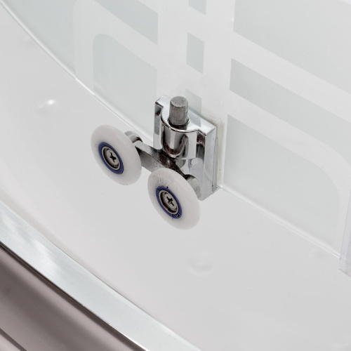 Душевая кабина AvaCan EM2780 80х80 четверть круга с крышей ориентация универсальная - фото 5