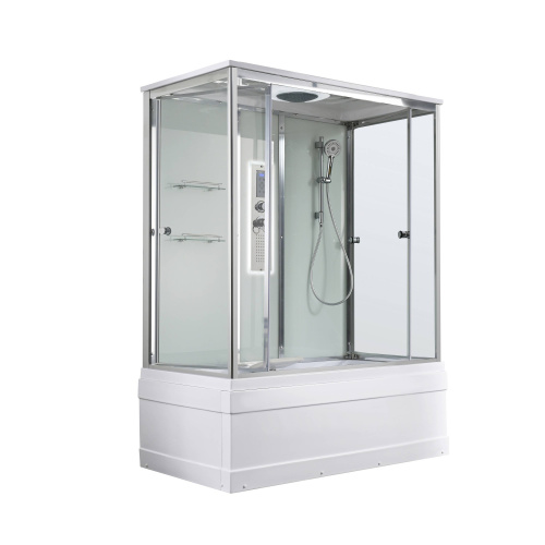 Душевая кабина AvaCan V V5015LED 150х85 прямоугольная с крышей ориентация универсальная - фото 3