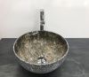 Раковина из сантехнического фаянса CeramaLux 486 30х30 накладная цвет многоцветный без отверстий под смеситель