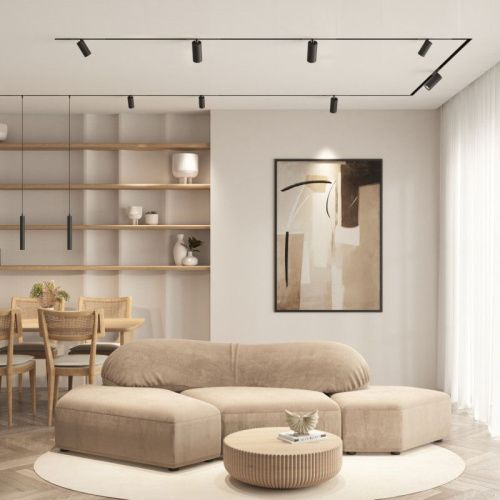 Трековый однофазный светильник Denkirs Simple Spot (Симпле Спот) DK8210-BK - фото 4