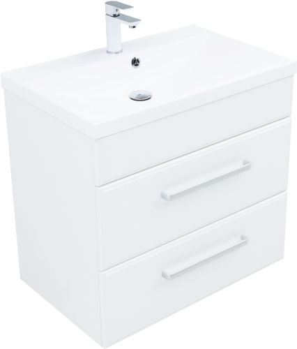 Тумба под раковину Aquanet Лукка 00302397 74х47х67 напольная/подвесная цвет белый - фото 5
