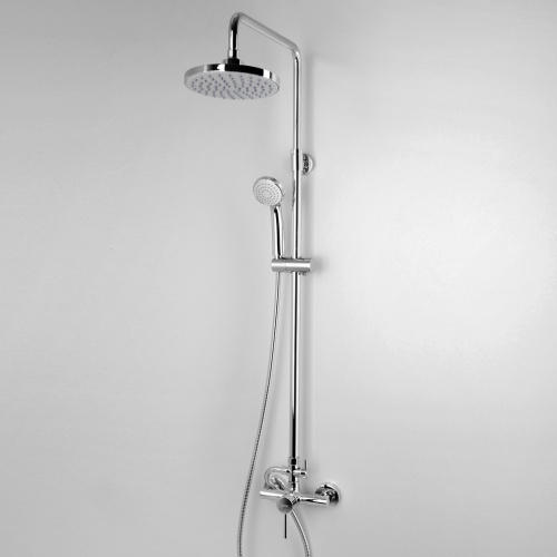 Душевая стойка WasserKRAFT A12202 настенная цвет хром - фото 2