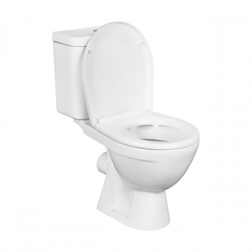 Унитаз-компакт напольный с бачком Jika Lyra plus 8263860002429 белый без сиденья каскадный смыв - фото 3