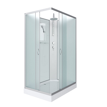 Душевая кабина Niagara Classic 431853QBKT 110х80 прямоугольная без крыши ориентация универсальная