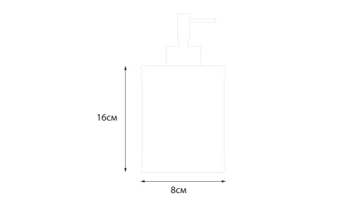 Диспенсер жидкого мыла Fixsen Teddy FX-600-1 - фото 4