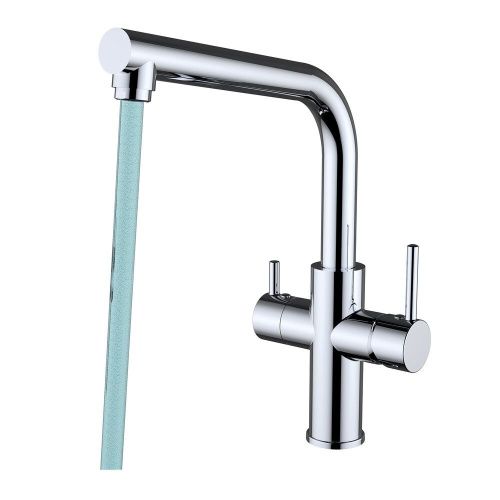 Смеситель для кухни Clever Metall FREE 61102 на мойку хром - фото 3
