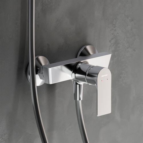 Смеситель для душа Damixa Apollo 472000001 настенный хром - фото 5