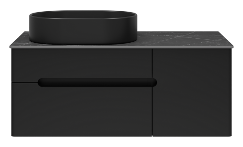 Тумба под раковину Misty Роял П-Роя-01100-021П2Я 99х49х40 подвесная - фото 2