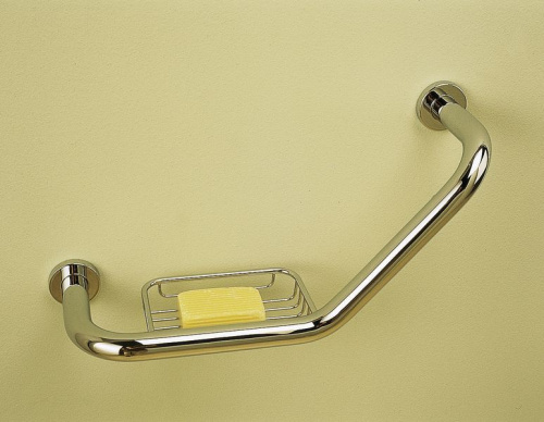 Поручень + решетка в ванную комнату Sanibano H206/CR