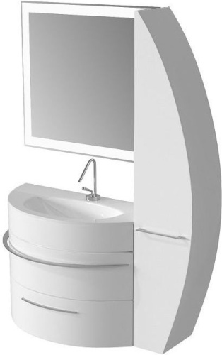 Шкаф-пенал De Aqua Эскалада 00167496 35х35х176 подвесной - фото 3