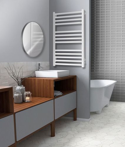 Полотенцесушитель электрический Indigo Attic Romb LСLATCRE100-50WMRt 55х100 белый