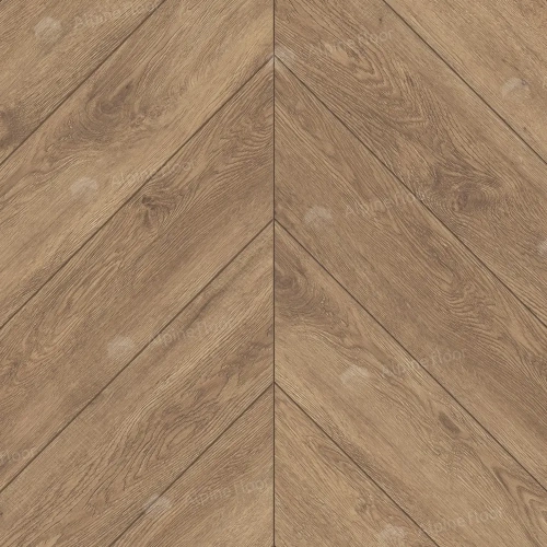 Кварцвиниловая плитка Alpine Floor Chervon Alpine LVT ECO 20-10 Гевуина Chevron толщина 0.25 см 43 класс 555х127 - фото 5