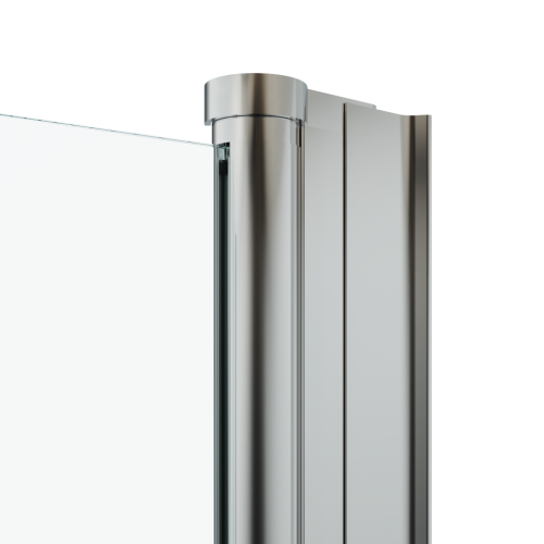 Душевая дверь Тритон Уно Щ0000036860 70х185 стекло прозрачное профиль хром - фото 2