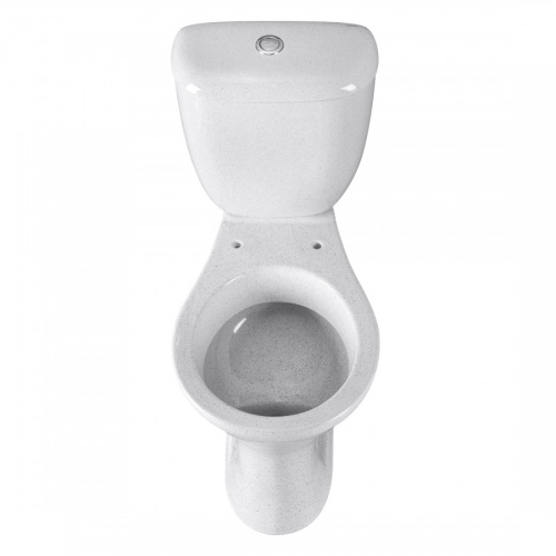 Унитаз-компакт напольный с бачком Santeri Виктория 1P3016S0100BF белый с сиденьем каскадный смыв - фото 2