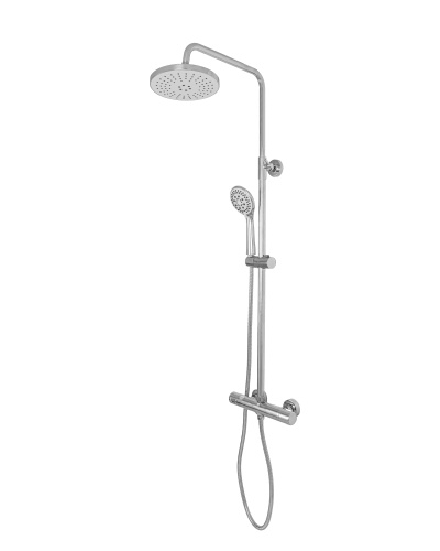 Душевая стойка Orange Thermo T02S3-912cr настенная цвет хром с термостатом - фото 5