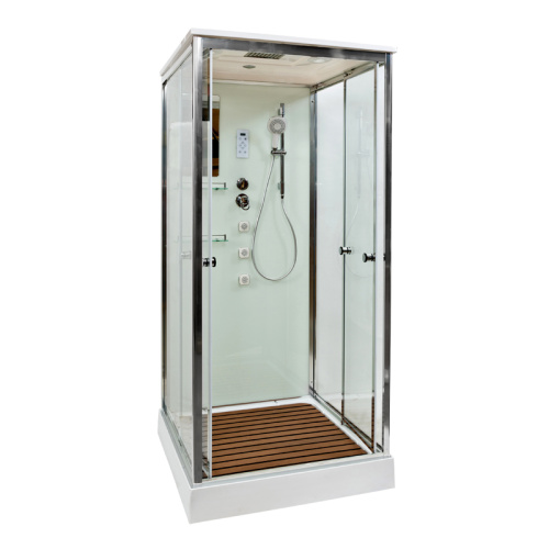 Душевая кабина AvaCan V1015 100х100 квадратная с крышей ориентация универсальная - фото 4